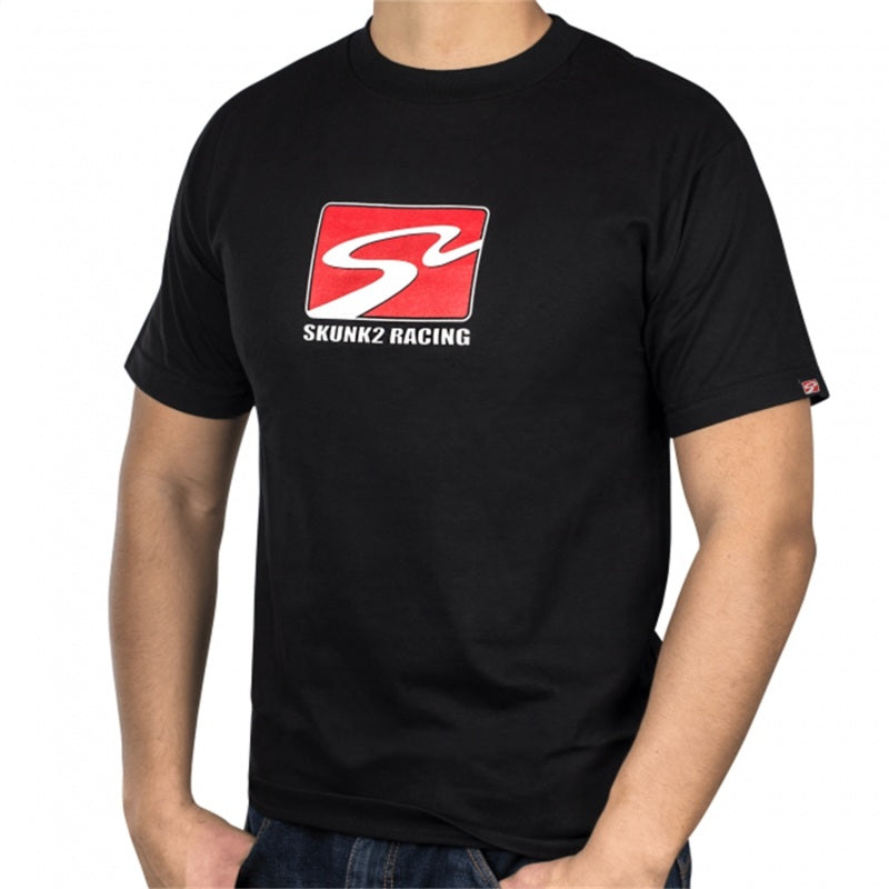 Skunk2 Racetrack Tee (Black) L Headwear Skunk2 Racing