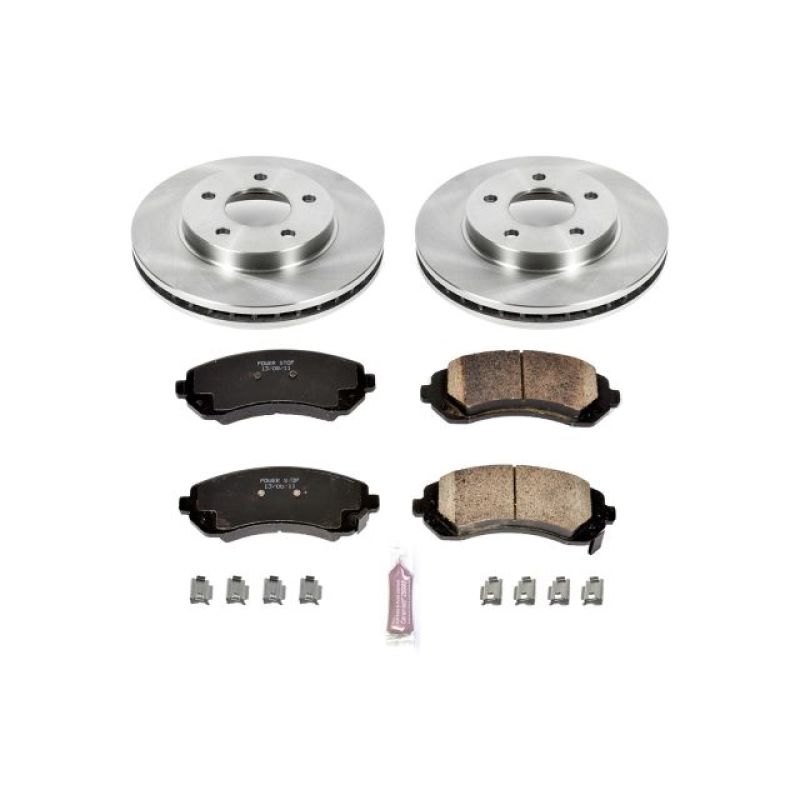 Power Stop 02-07 Buick Rendezvous Front Autospecialty Brake Kit Brake Kits - OE PowerStop