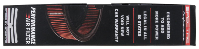 Spectre 1985 Cadillac Seville 5.7L V8 DSL Air Filter 14in. X 3in. - Red Air Filters - Direct Fit Spectre