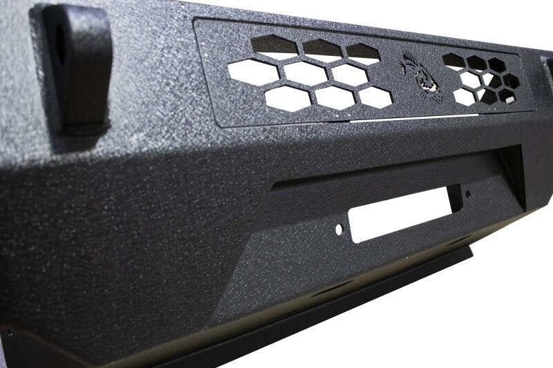 Fishbone Offroad 14-21 Toyota Tundra Front Bumper - Black Texture Bumpers - Steel Fishbone Offroad