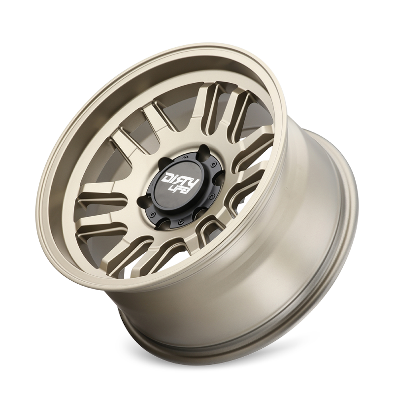 Dirty Life 9310 Canyon 17x9 / 5x127 BP / -12mm Offset / 71.5mm Hub Satin Gold Wheel Wheels - Cast Dirty Life