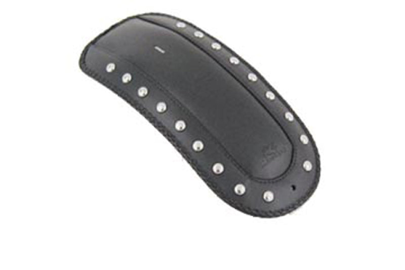 Mustang 91-05 Harley Dyna Glide (not Wide Glide) Fender Bib w/Studs - Black Fender Bibs Mustang Motorcycle