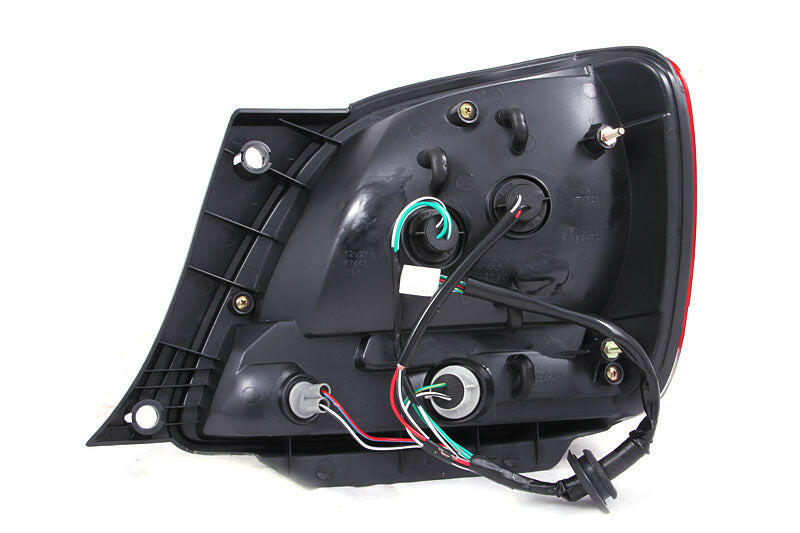 ANZO 1998-2005 Lexus Gs300 LED Taillights Red/Clear Tail Lights ANZO