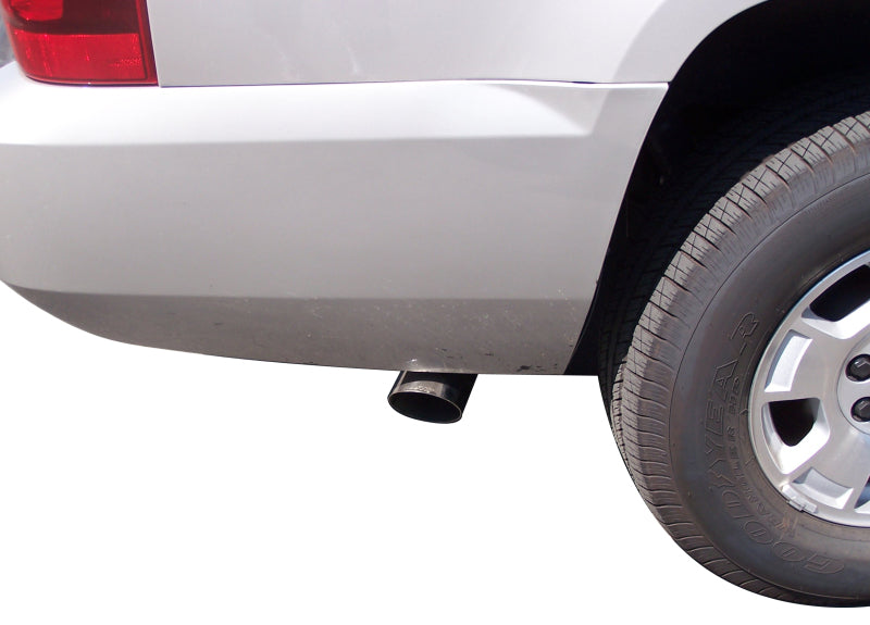 Gibson 07-12 Chevrolet Avalanche LS 5.3L 3in Cat-Back Single Exhaust - Aluminized Catback Gibson