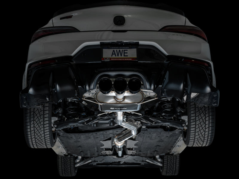 AWE Tuning 2024 Acura Integra Type S DE5 FWD Touring Edition Exhaust w/ Triple Diamond Black Tips Catback AWE Tuning