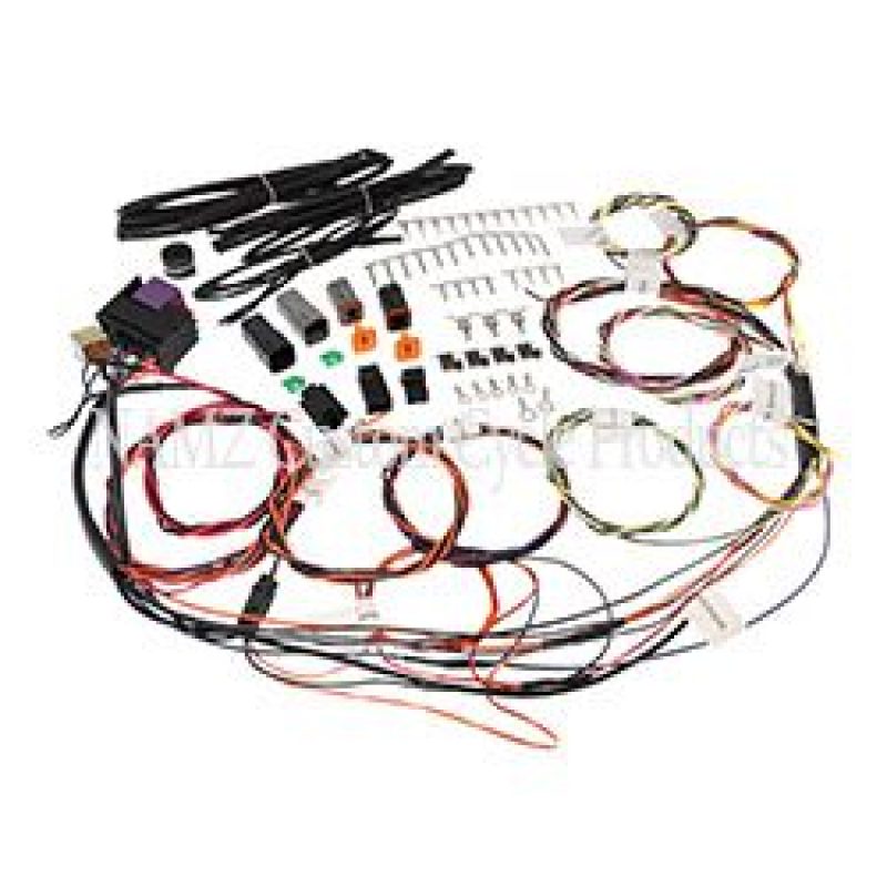 NAMZ 2019 V-Twin Ver-1 Complete Bike Harness w/Starter Relay & 3-Circuits Wiring Harnesses NAMZ