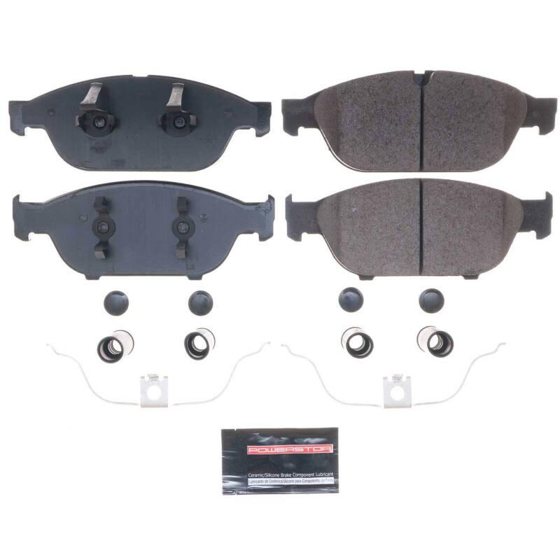 Power Stop 16-18 Audi A6 Front Z23 Evolution Sport Brake Pads w/Hardware Brake Pads - Performance PowerStop