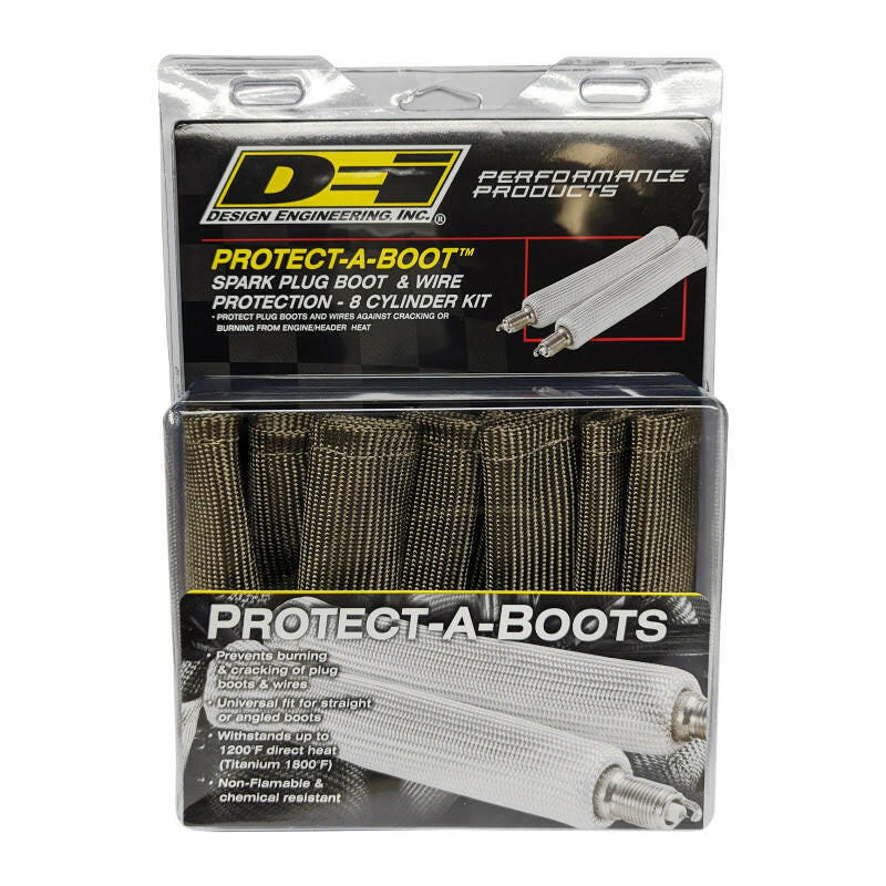 DEI Protect-A-Boot - 6in - 8-pack - Titanium Thermal Sleeves DEI
