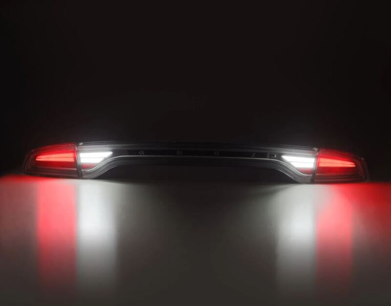 AlphaRex 15-23 Dodge Charger NOVA-Series Prismatic LED Tail Lights Black Tail Lights AlphaRex