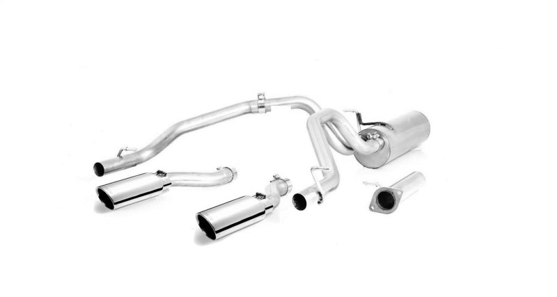 Gibson 25+ Dodge Ram 3.0L Crew Cab Std Bed Cat-Back Dual Sport Exhaust - Polished SS Tips Catback Gibson