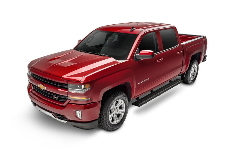 N-Fab Growler Fleet 07-18 Chevy/GMC 1500 / 08-10 Chevy/GMC 2500 Crew Cab - Cab Length - Tex. Black Running Boards N-Fab
