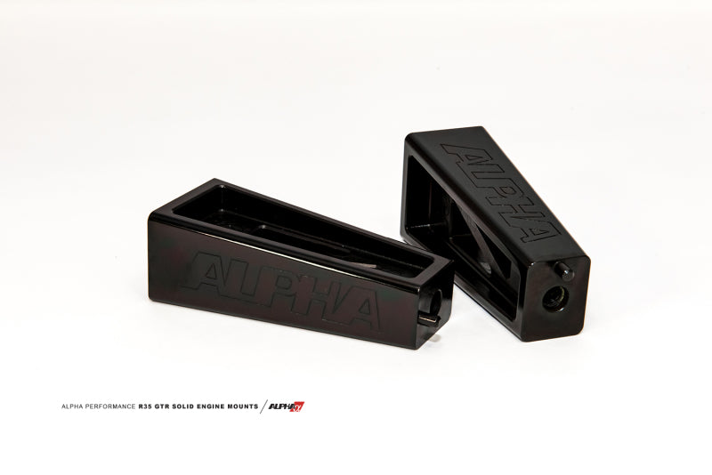 AMS Performance 2009+ Nissan GT-R R35 Alpha Race X Solid Motor Mounts Engine Mounts AMS