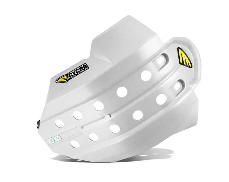 Cycra 14-15 Husqvarna FC/FE350 Full Armor Skid Plate - White Skid Plates Cycra