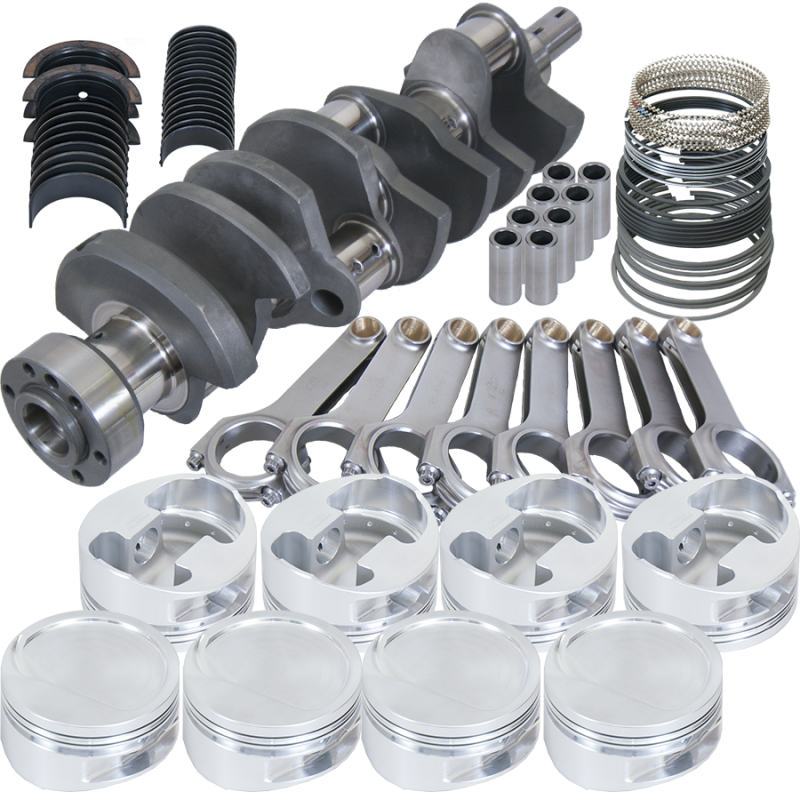 Eagle Chevy 502 1Pc 4.250in Crank 6.385in H-Beam -20cc 4.530in Pistons Rotating Assembly Rotating Assemblies Eagle