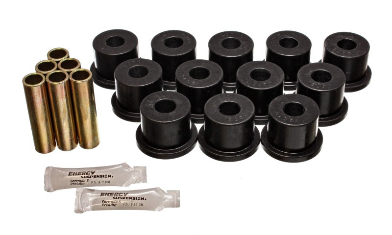 Energy Suspension Gm Rr Sprg & Shackle - Black Bushing Kits Energy Suspension