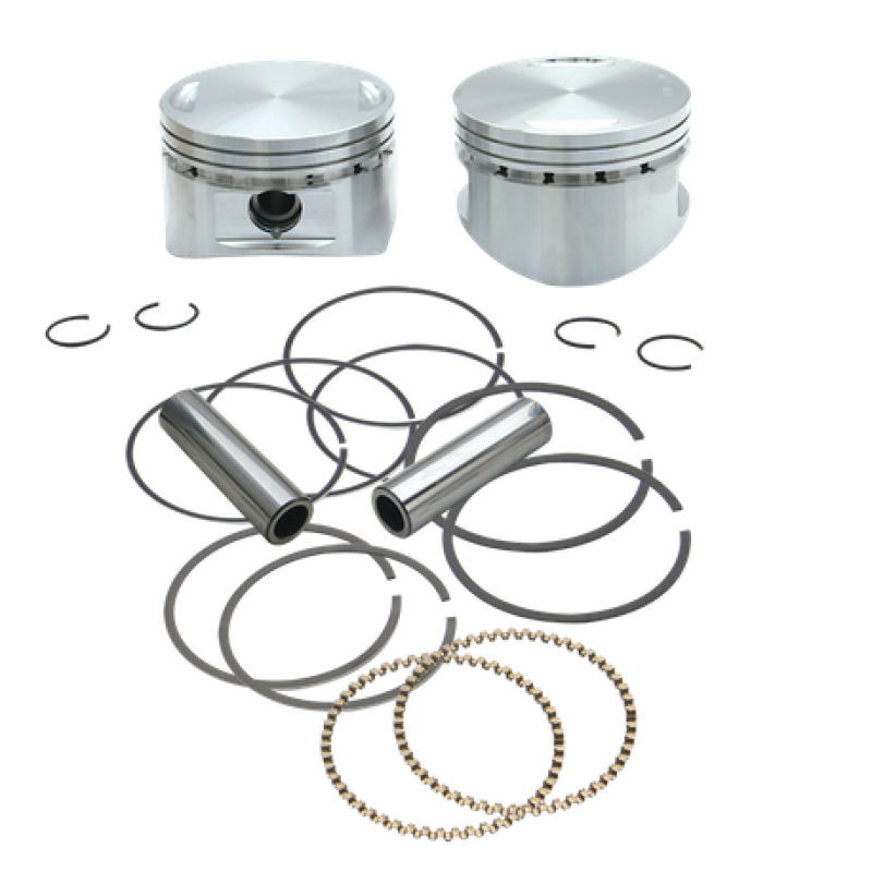 S&S Cycle 84-99 BT 3-5/8in x 4-5/8in .010 Piston Set Piston Sets - Powersports S&S Cycle