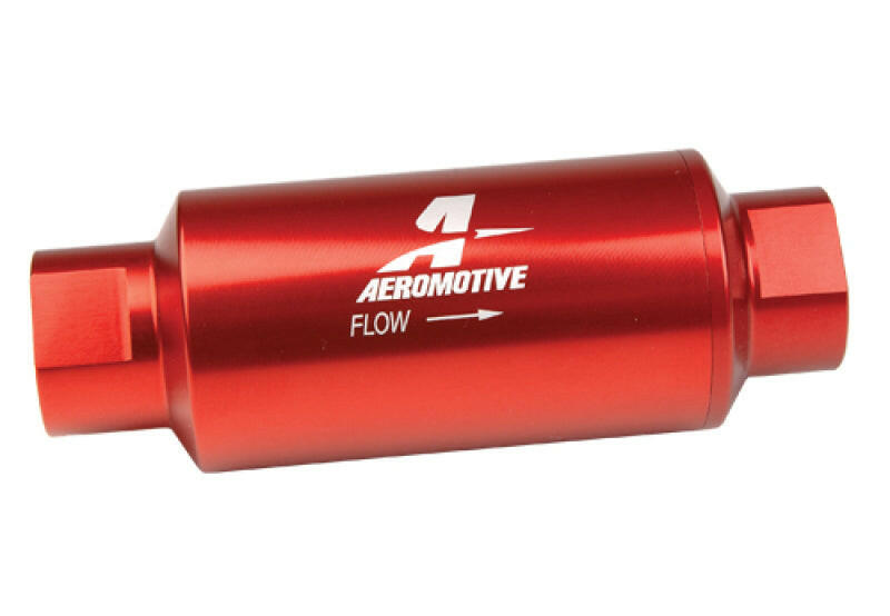 Aeromotive In-Line Filter - (AN-10) 10 Micron fabric Element Fuel Filters Aeromotive