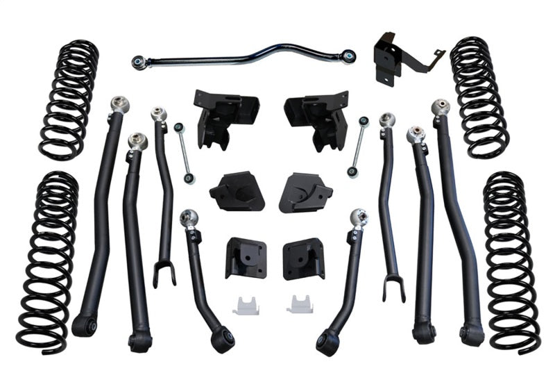 Superlift 07-17 Jeep Wrangler 4DR 4in Rock Runner Series Lift Kit w/o Shocks Lift Kits Superlift