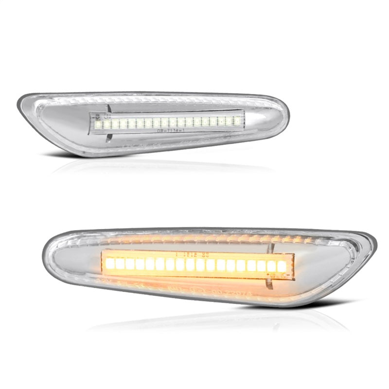 Spyder 06-11 BMW E90/E91 3-Series Complete Assembly Replacement w/ Built In LED Chips Headlights SPYDER