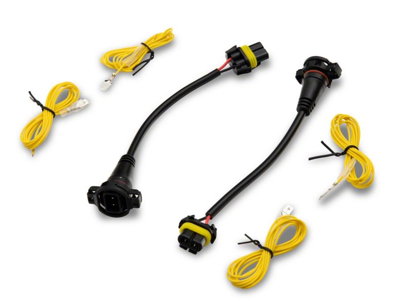 Raxiom 07-18 Jeep Wrangler JK Axial Series 4-In LED Fog Lights w/ Halo Headlights Raxiom