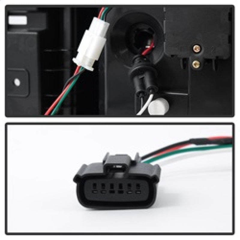 Spyder Chevy Tahoe / Suburban 15-17 Light Bar LED Tail Lights - Black (ALT-YD-CTA15-LED-BK) Tail Lights SPYDER