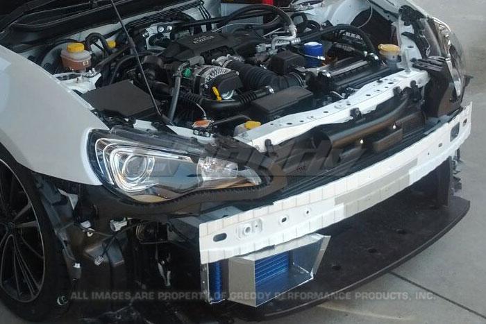 GReddy 13+ Scion FR-S / Subaru BRZ 10-Row Oil Cooler Kit with Shroud Oil Coolers GReddy