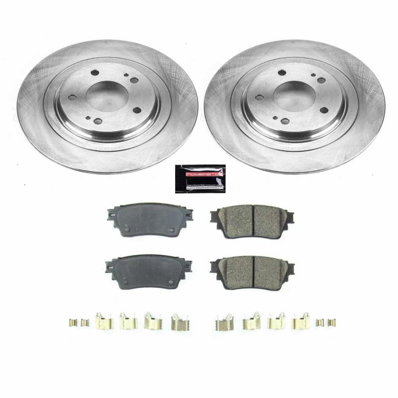 Power Stop 2018 Mitsubishi Eclipse Cross Rear Autospecialty Brake Kit Brake Kits - OE PowerStop
