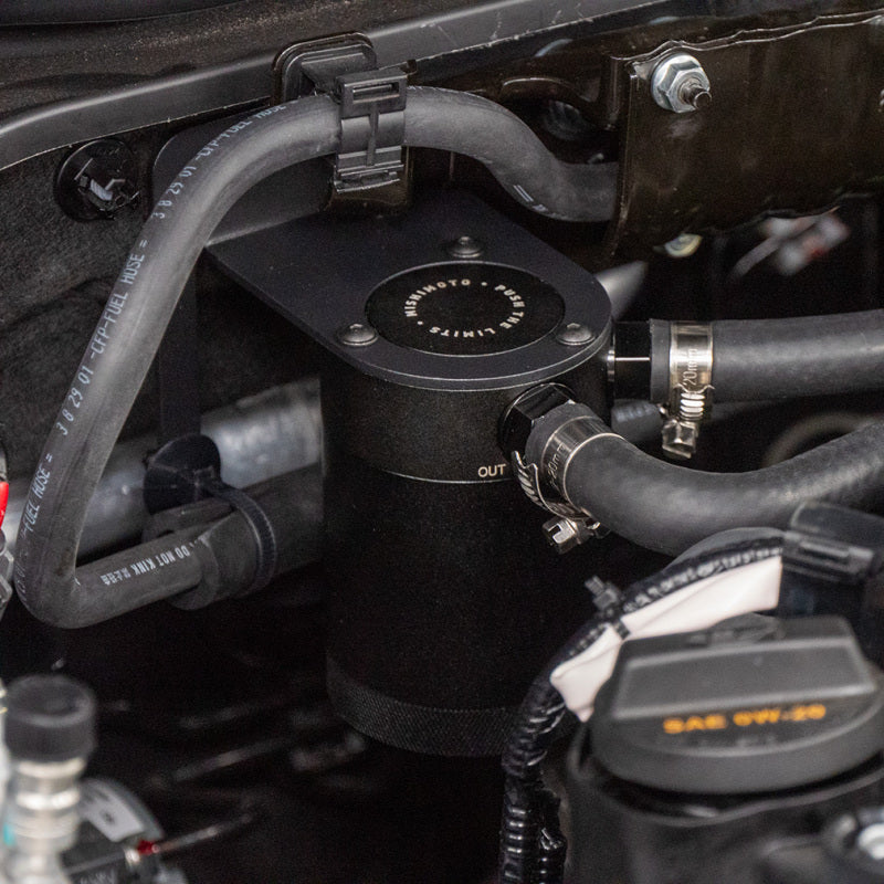 Mishimoto 2022+ Honda Civic 1.5T Baffled Oil Catch Can PCV Side Oil Catch Cans Mishimoto