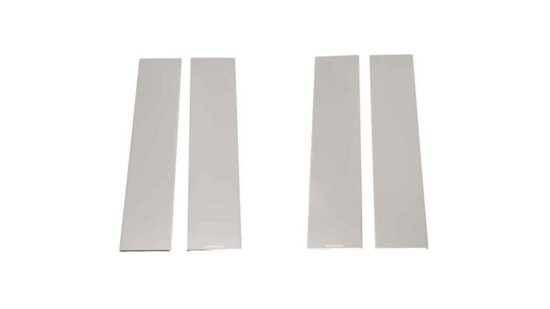 Putco 2020 Silv/Sierra HD 2500/3500 - Crew Cab / Dbl Cab (6pcs) SS Pillar Posts Classic Exterior Trim Putco