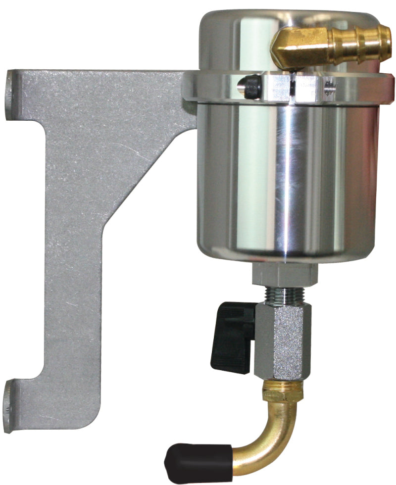 Moroso 12-18 Jeep 3.6L JK Air/Oil Separator Catch Can - Large Body - Billet Aluminum Oil Catch Cans Moroso