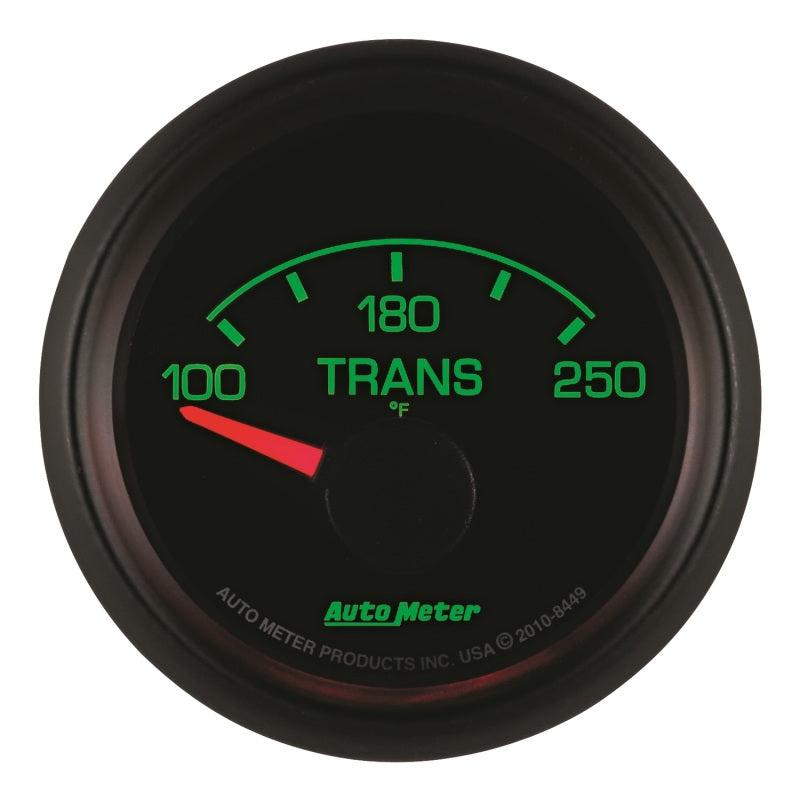 Autometer Factory Match Ford 52.4mm Short Sweep Electronic 100-250 Deg F Transmission Temp Gauge Gauges AutoMeter