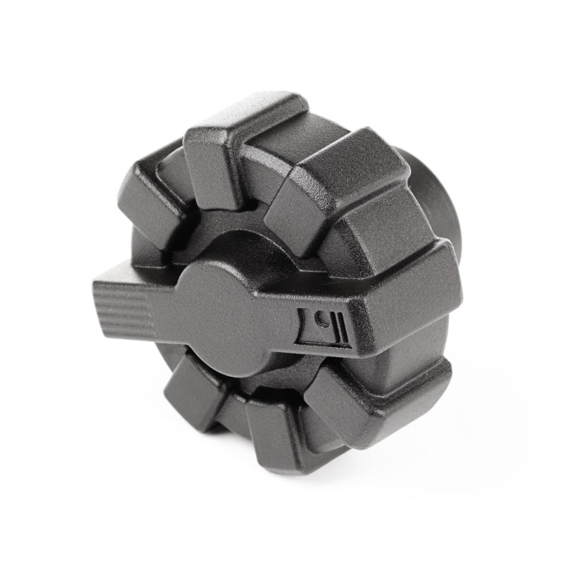Rugged Ridge 01-19 Jeep Wrangler TJ/LJ/JK/JL Black Elite Aluminum Fuel Cap Fuel Caps Rugged Ridge