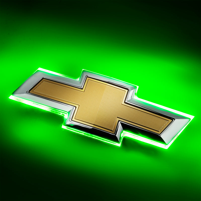 Oracle 16-19 Chevrolet Camaro Illuminated Bowtie - Green Light Accessories and Wiring ORACLE Lighting