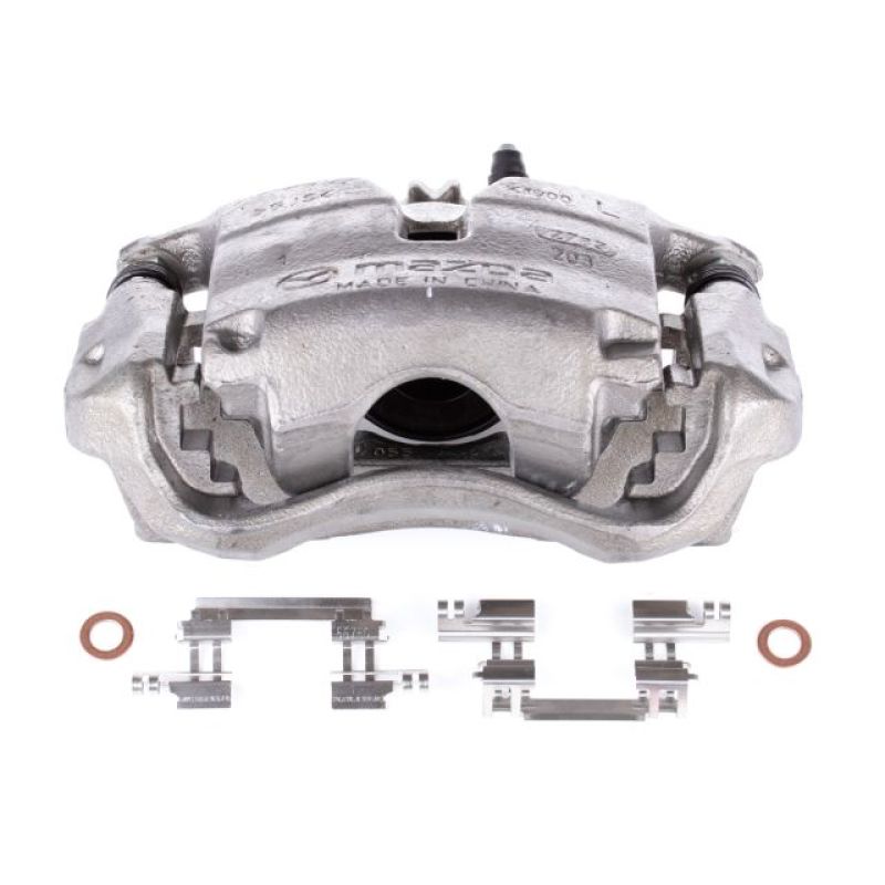 Power Stop 14-18 Mazda 3 Front Left Autospecialty Caliper w/Bracket Brake Calipers - OE PowerStop