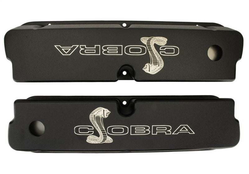 Ford Racing Black Satin Valve Covers Small Block Valve Covers Ford Racing