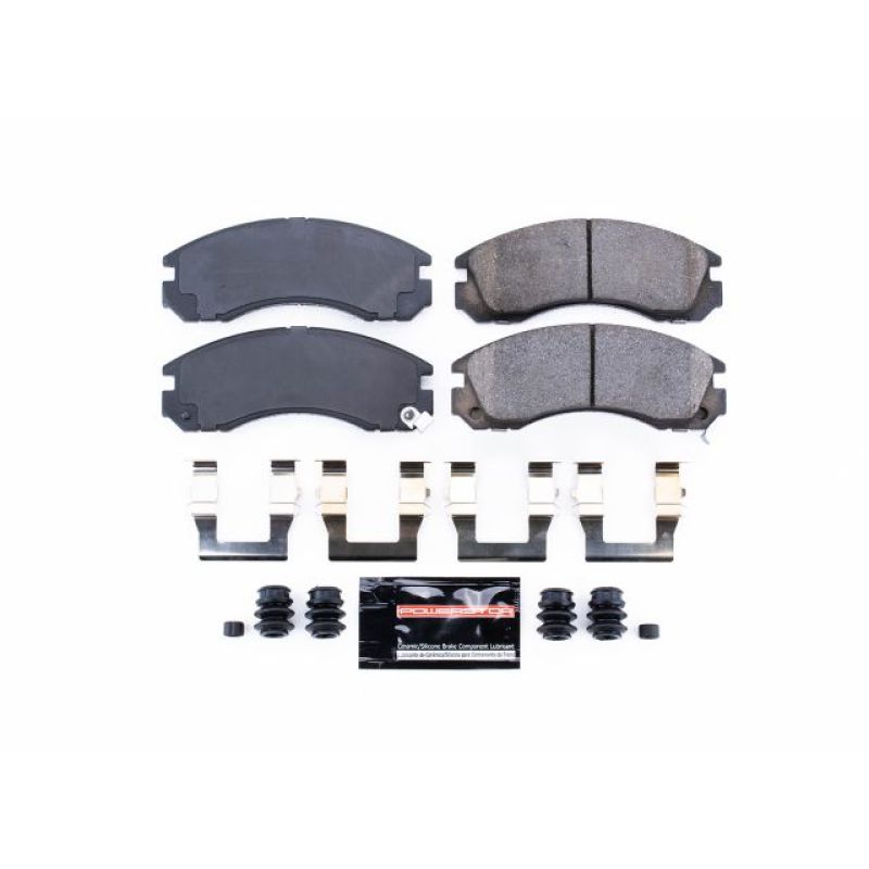 Power Stop 91-96 Dodge Stealth Front Z23 Evolution Sport Brake Pads w/Hardware Brake Pads - Performance PowerStop