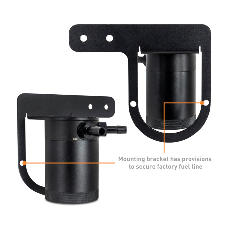 Mishimoto 2022+ Honda Civic 1.5T Baffled Oil Catch Can PCV Side Oil Catch Cans Mishimoto