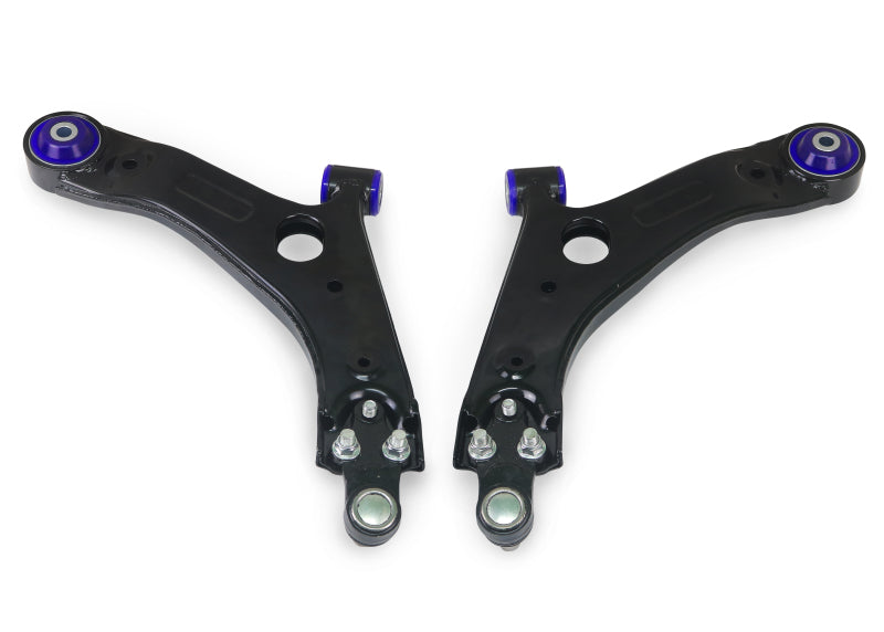 SuperPro 11-16 Kia Sportage Front Lower Control Arm Set W/ Sp Bushings Control Arms Superpro