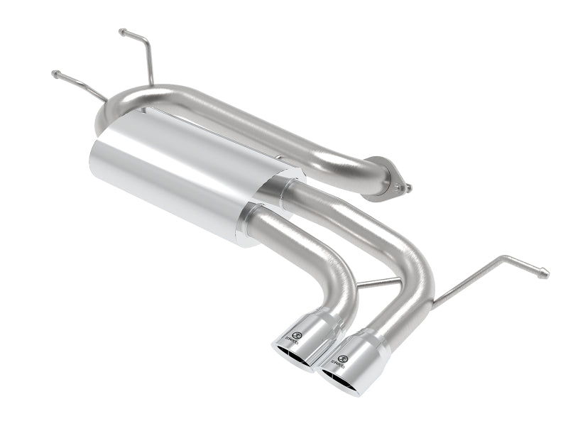 aFe Takeda 2-1/2in 304 SS Axle-Back Exhaust w/ Polished Tip 16-19 Mazda Miata L4 2.0L Axle Back aFe