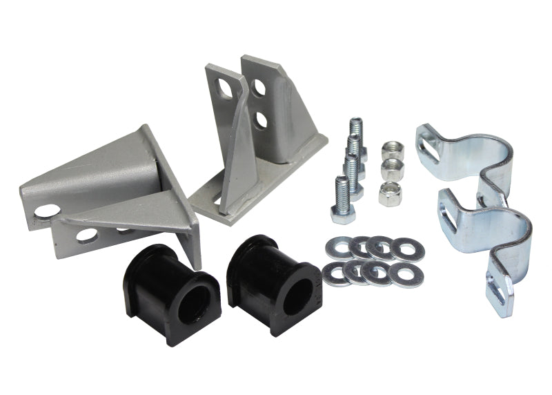 Whiteline 1/12/97 Mitsubishi Evo IV/V/VI/1/02-6/08 Evo VII/VIII/IX Rear 24mm HD Sway Bar Mount Kit Sway Bars Whiteline