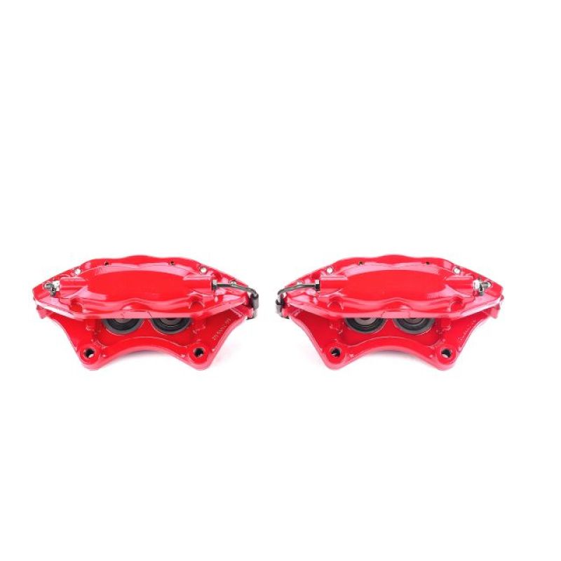 Power Stop 05-10 Chrysler 300 Rear Red Calipers w/o Brackets - Pair Brake Calipers - Perf PowerStop
