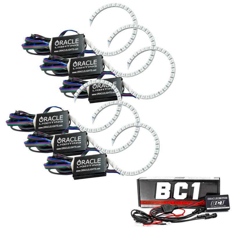 Oracle Mazda 3 04-09 Halo Kit - ColorSHIFT w/ BC1 Controller Headlights ORACLE Lighting