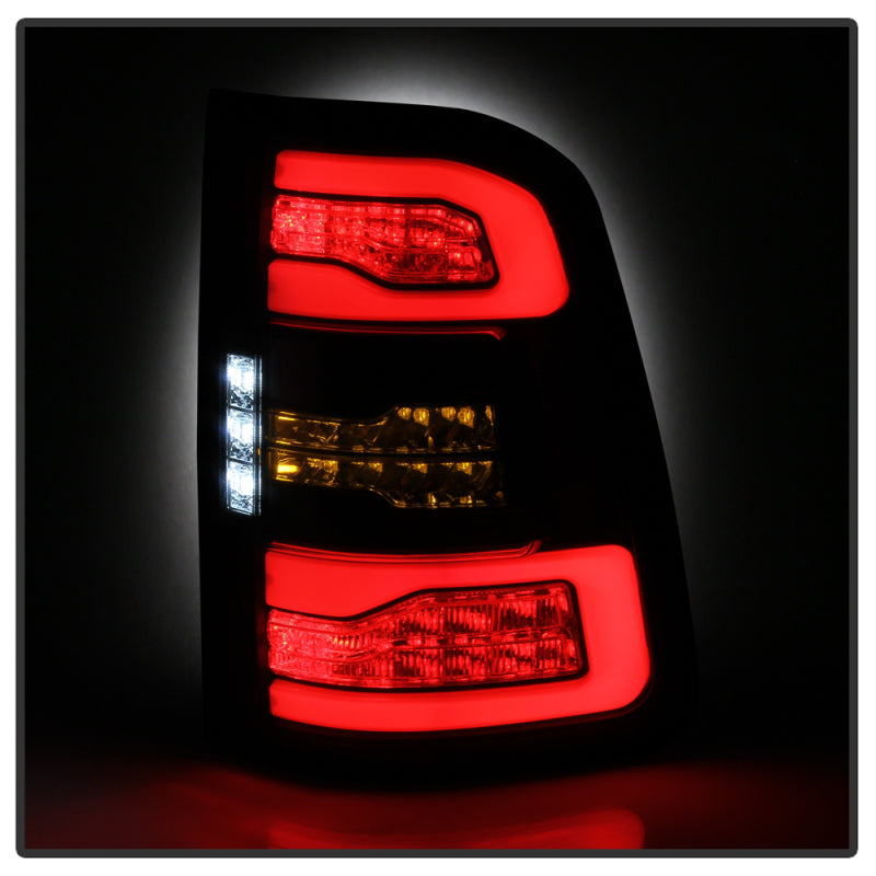 Spyder Dodge Ram 19-20 LED Tail Light Black ALT-YD-DR19HAL-SEQ-BK Tail Lights SPYDER