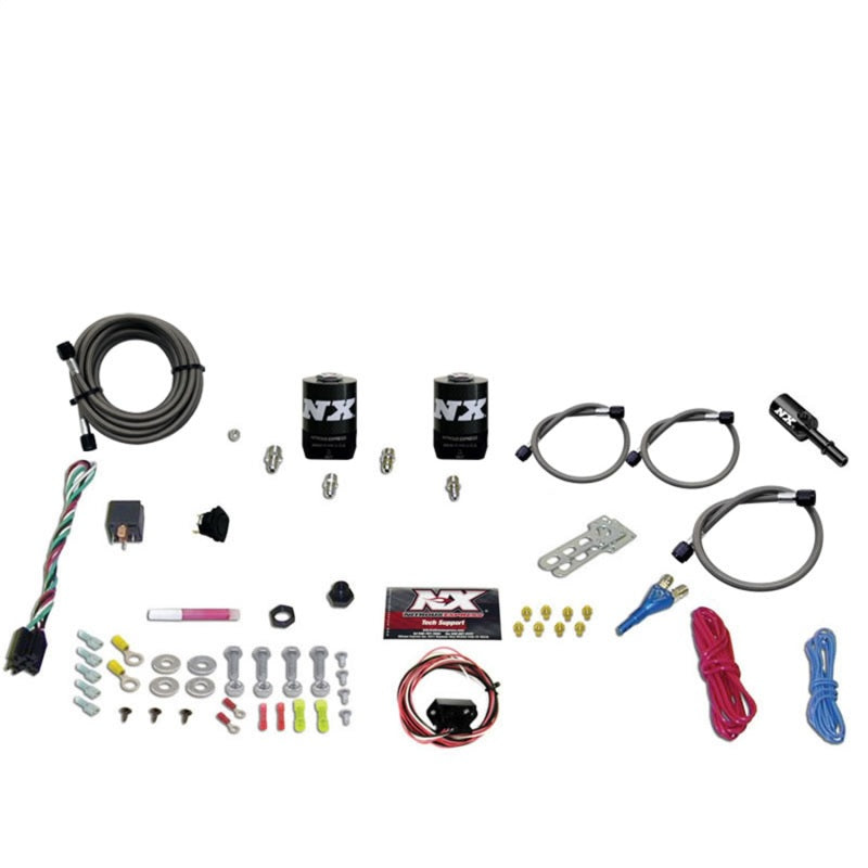Nitrous Express 11-15 Ford Mustang GT 5.0L Coyote Single Nozzle Nitrous Kit (35-150HP) w/o Bottle Nitrous Systems Nitrous Express