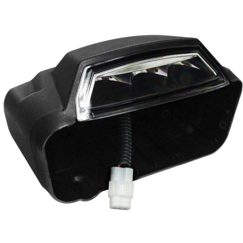 Westin R5 LED Light Kit - 4 End Caps Integrated LED Lights w/ Wiring Harness - Black Nerf Bars Westin