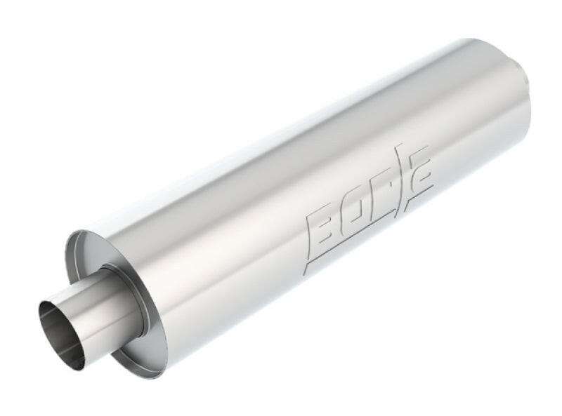 Borla 3in In/Out 6.75in Diameter x 24in Turbo XL Muffler - Developed for Truck Applications Muffler Borla