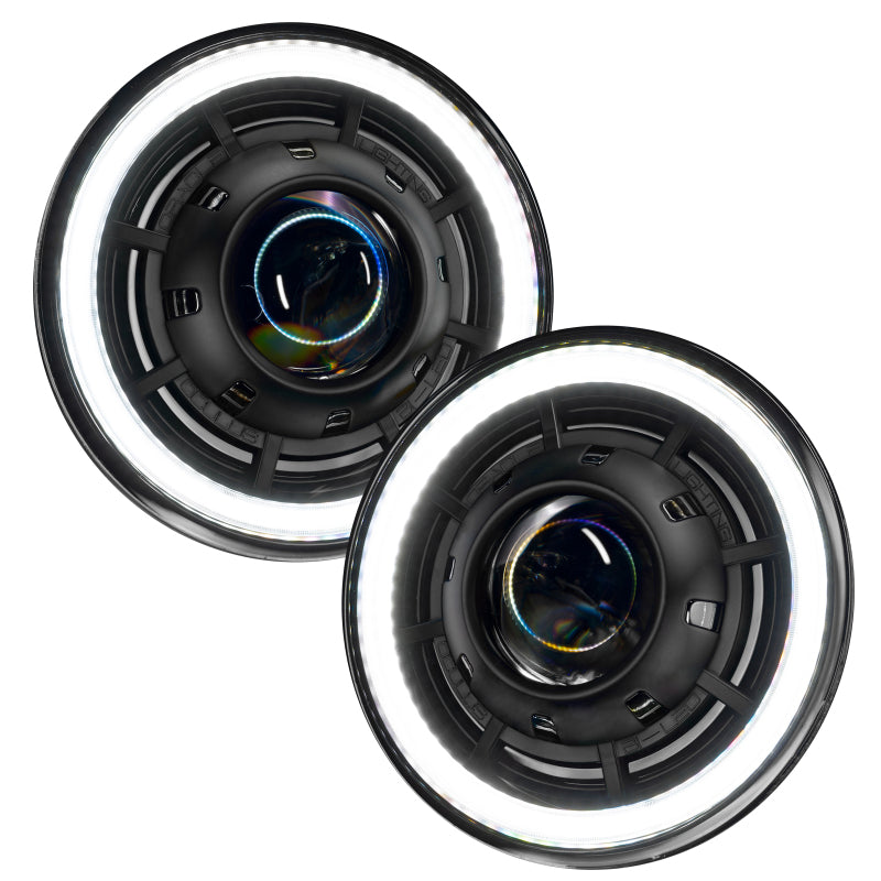 Oracle Oculus 7in Bi-LED Projector Headlights for Jeep Wrangler JK - 6000K Headlights ORACLE Lighting