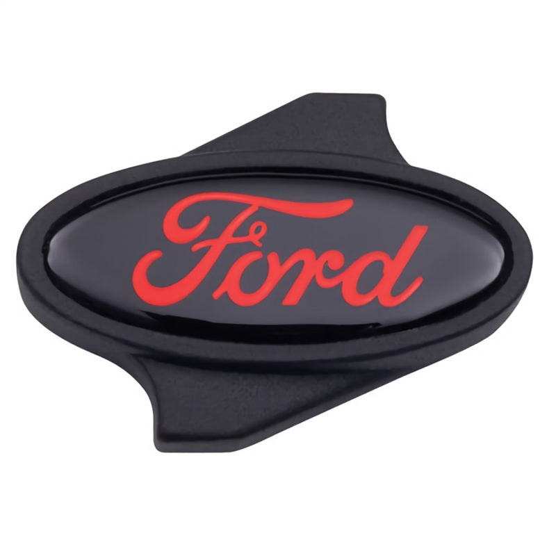 Ford Racing Air Cleaner Nut w/ Red Ford Logo - Black Hardware Kits - Other Ford Racing