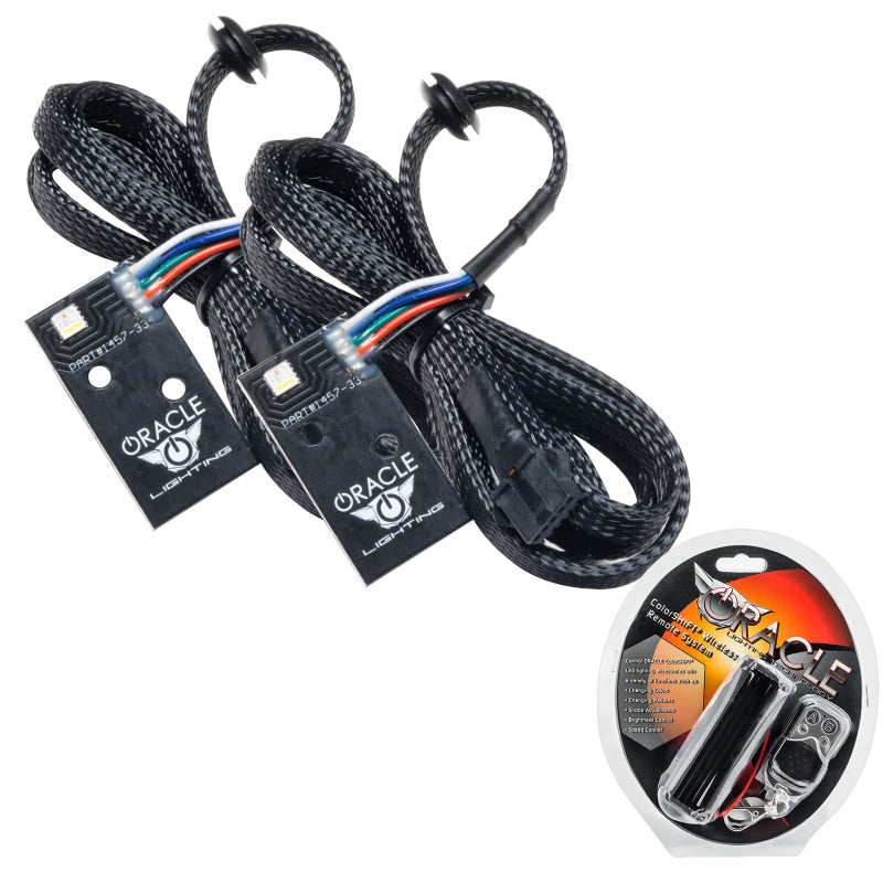 Oracle 14-21 Infiniti Q50 RGB+W Headlight DRL Upgrade Kit - ColorSHIFT w/ RF Controller Headlights ORACLE Lighting