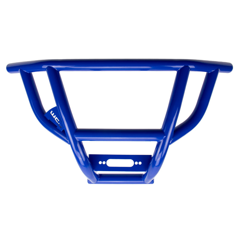 Wehrli 2022+ Honda Talon X/R Front Bumper w/ Fair Lead Mount - Talon Matte Blue Metallic Bumper Beams Wehrli